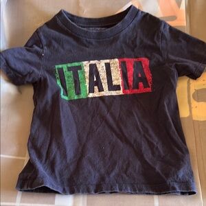 Italia Kids T-Shirt - Black